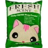 Fresh Scent Комкующийся наполнитель с ароматом мяты, уп. 10л 8кг.