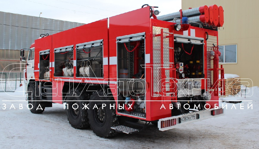 Автомобиль пенного тушения АПТ-7,0-70 (43118) на базе Камаз 43118