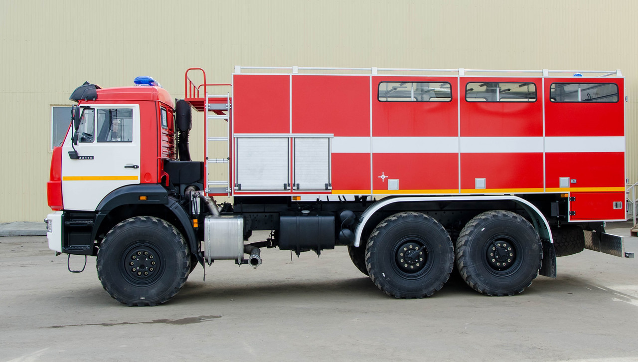 Пожарный рукавный автомобиль АР-2 (43118) На базе Камаз 43118; Насос: