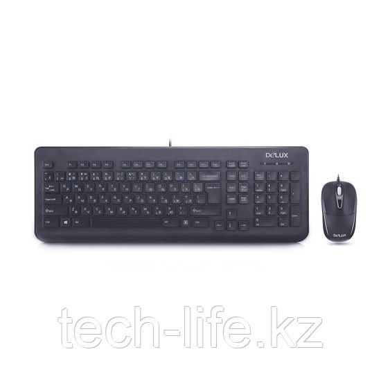 Комплект Клавиатура + Мышь Delux DLD-1005OUB