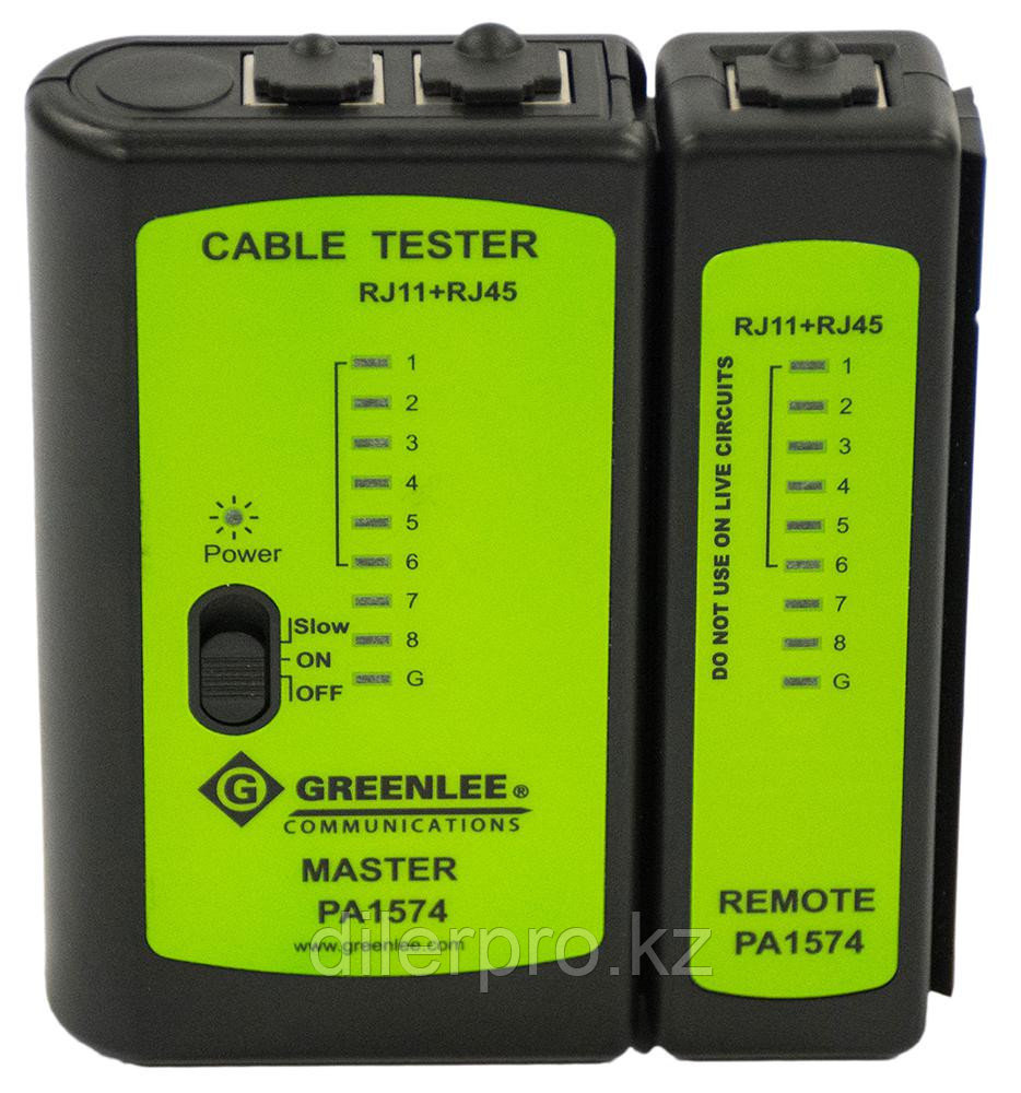 Greenlee 1574 - кабельный тестер LAN Cable-Check - фото 2 - id-p70323819