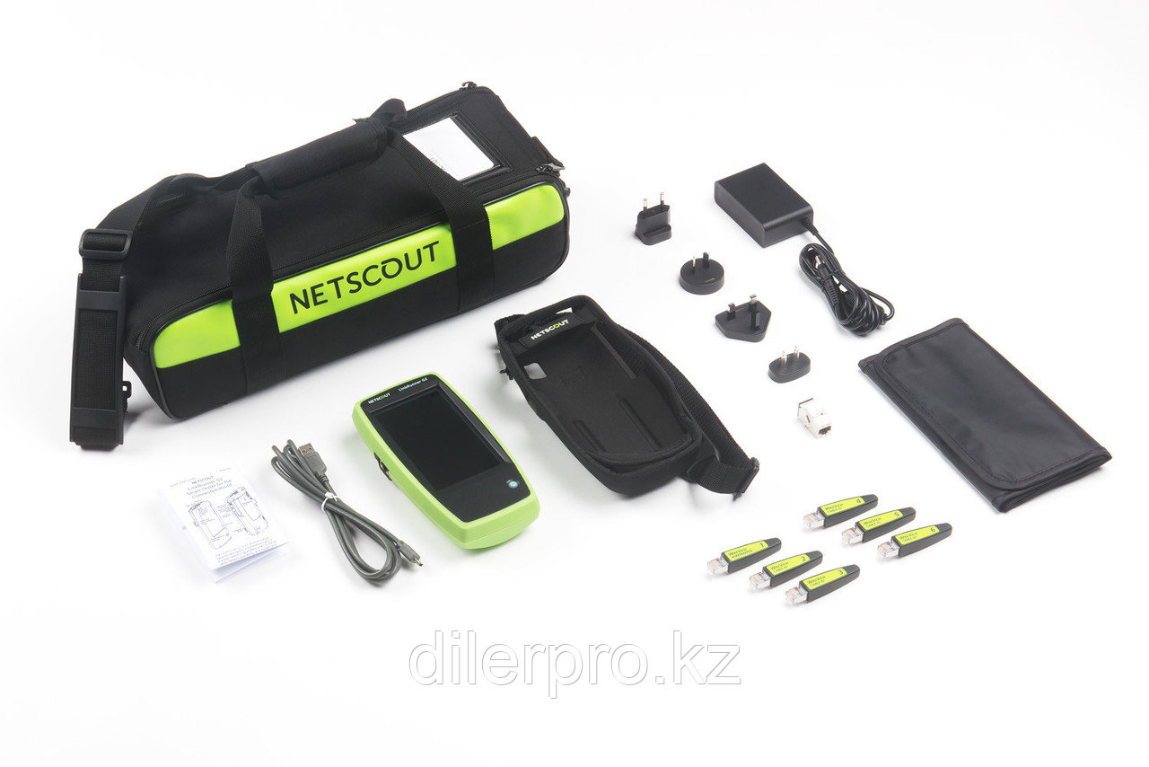 NETSCOUT LR-G2-KIT - расширенный набор сетевого тестера LinkRunner G2 для медных и оптических Ethernet сетей - фото 1 - id-p70323826