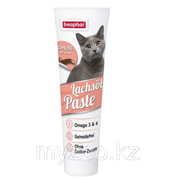 Lachsol Paste Витаминная паста на лососевом масле для кошек 100 гр