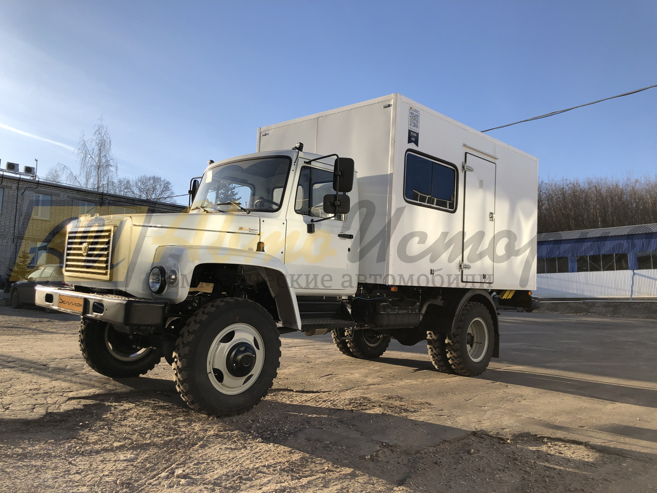 Газ 33086. Фургон - мастерская.