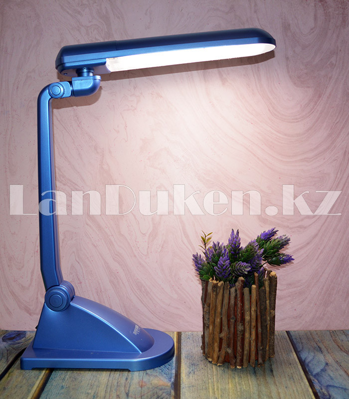 Светильник лампа настольная синяя MT-958