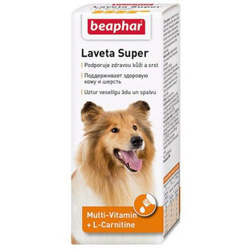 Beaphar Laveta Suрer Dog, Беафар Лавета Супер, мультивитамины для собак, фл. 50 мл.