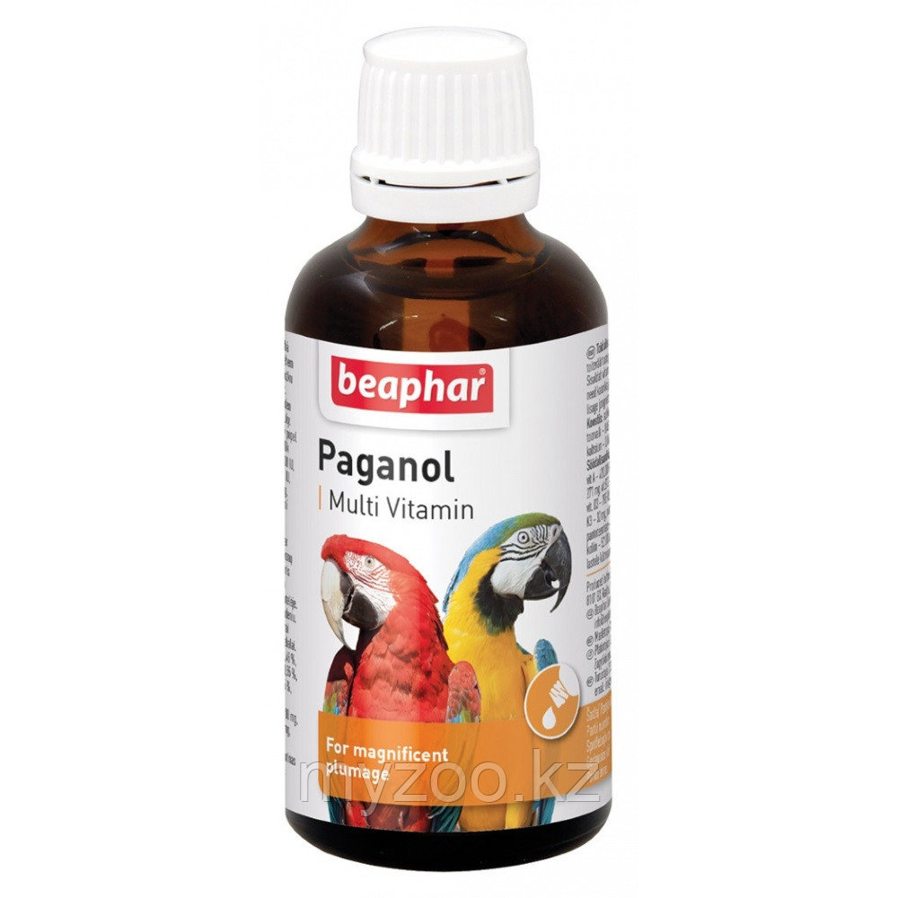 Beaphar Paganol, 50 мл. |Мультивитамины для птиц| - фото 1 - id-p70324590