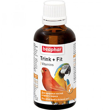 Beaphar Trink & Fit Birds, 50 мл |Беафар Витамины для птиц|