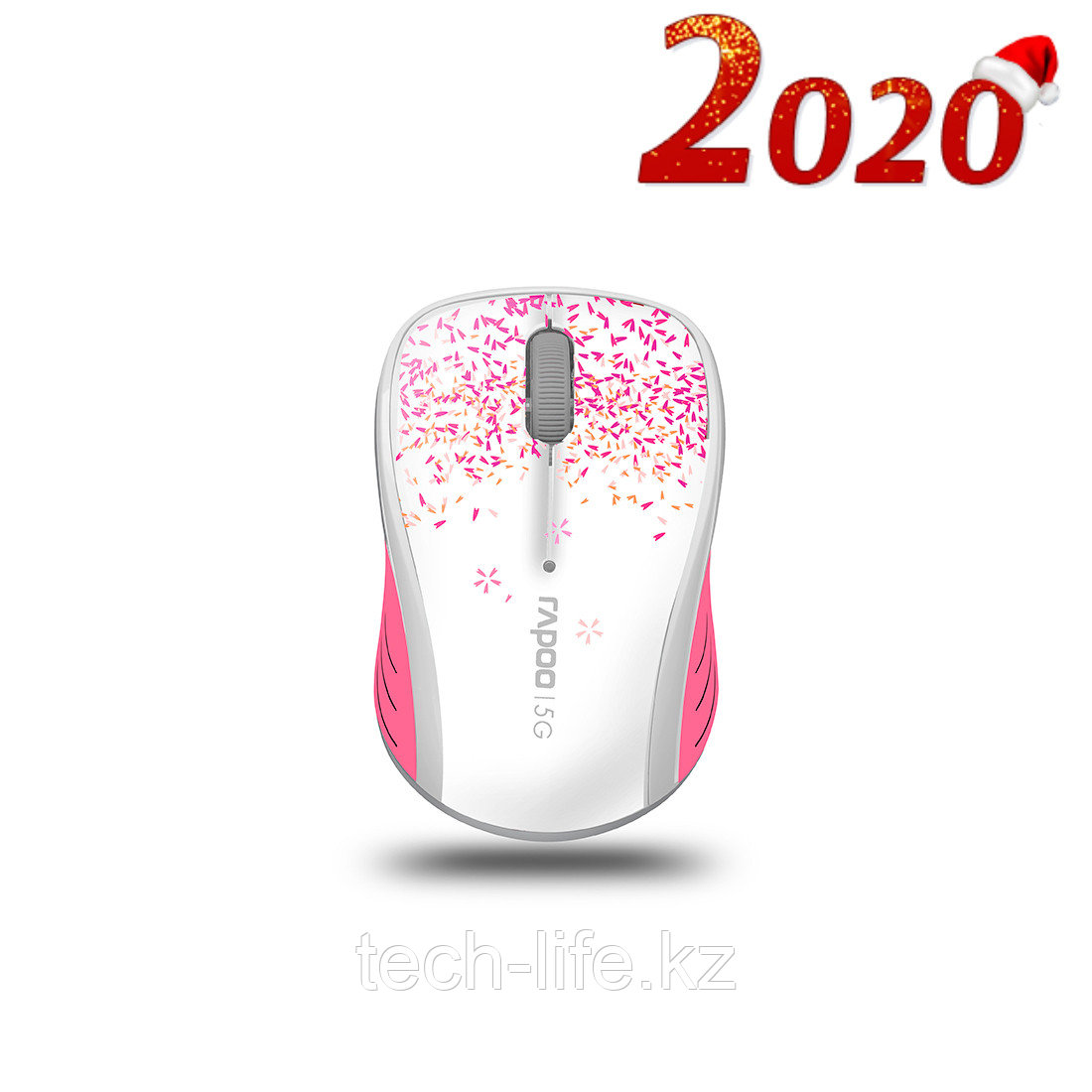 Компьютерная мышь Rapoo 3100p Бело-Розовый
