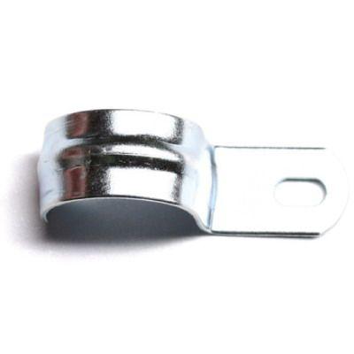 Держатель оцинкованный односторонний, д.25мм под крепеж М6