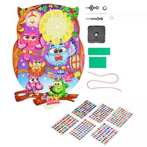 Набор для творчества «Настенные часы своими руками» MOSAIC CLOCK Danko Toys (Для мальчиков) - фото 6 - id-p70347512