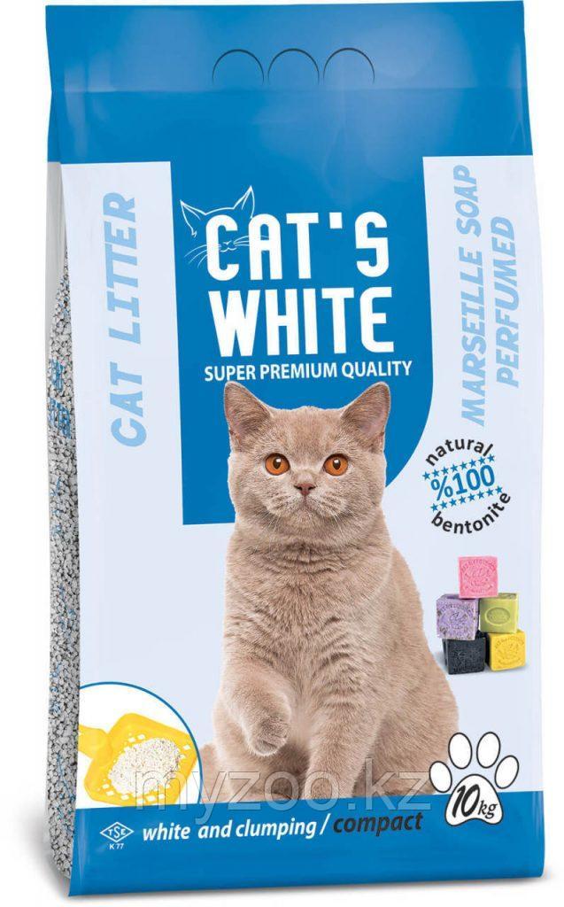 Сat’s white Marseiller Soap 10кг Комкующий наполнитель