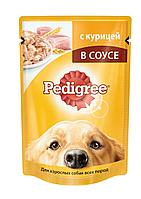 Влажный корм Педигри для взрослых собак с курица 100 гр