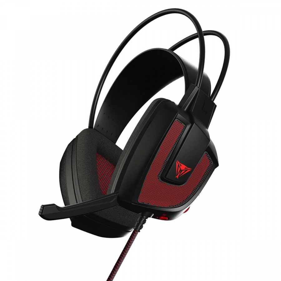 Гарнитура Patriot Viper V360 PV3607UMLK <7.1 Surround, Ultra Bass Response, Красная светодиодная подсветка>