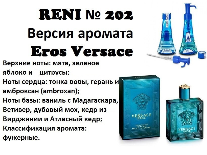 Аромат направление versace eros (versace) 100 мл