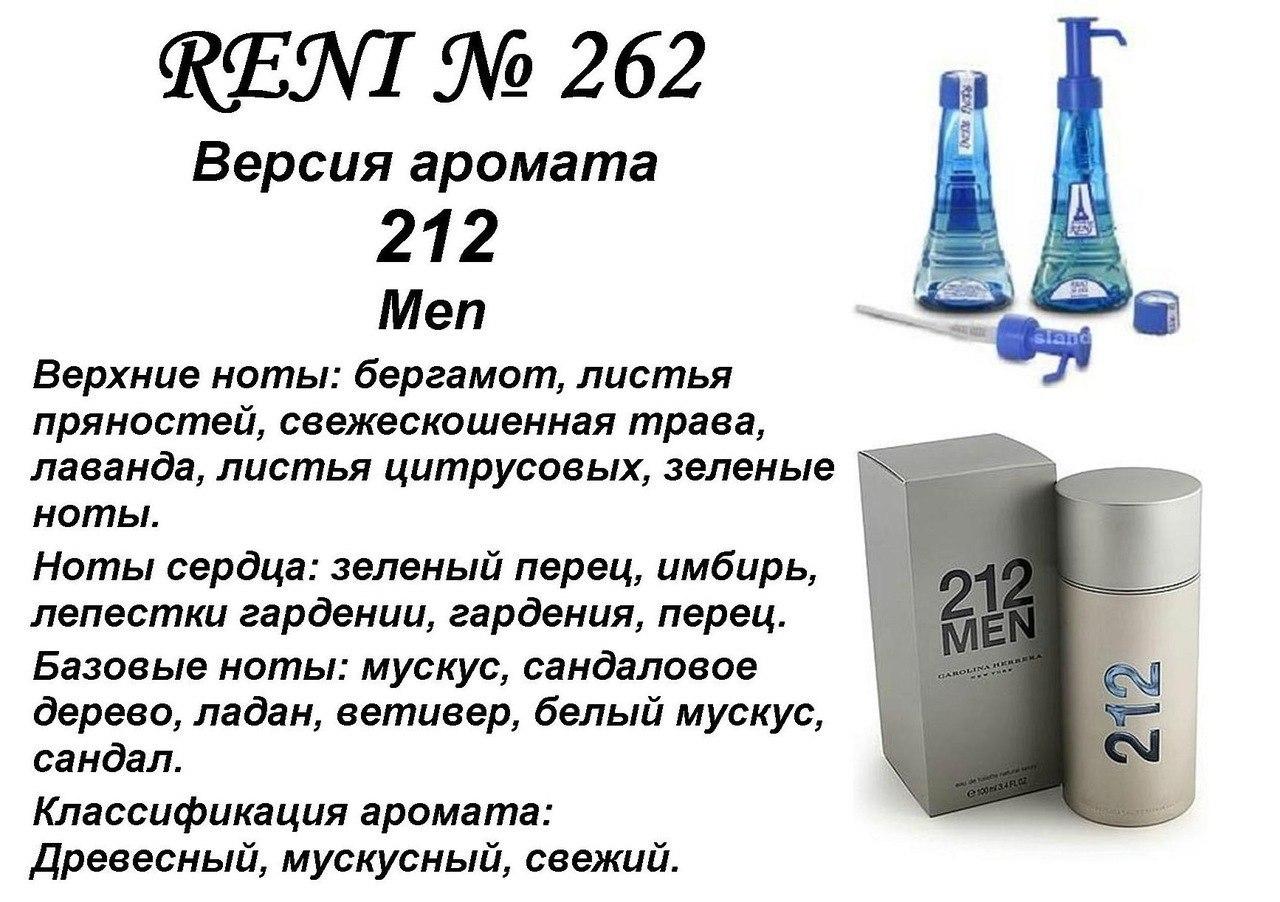 Аромат направление 212 men (carolina herrera) 100мл
