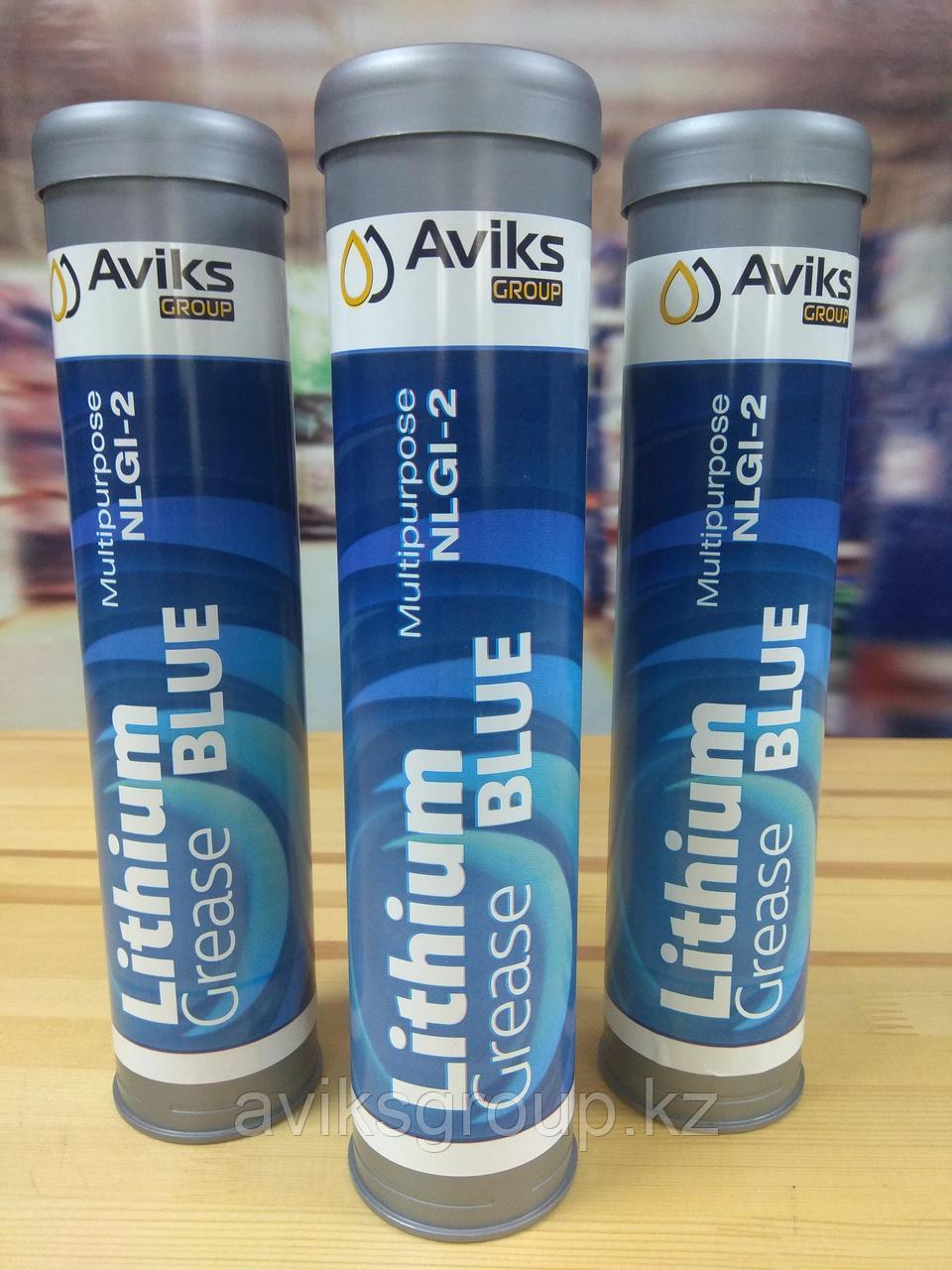 AVIKS Lithium Grease BLUE , картуш 380гр