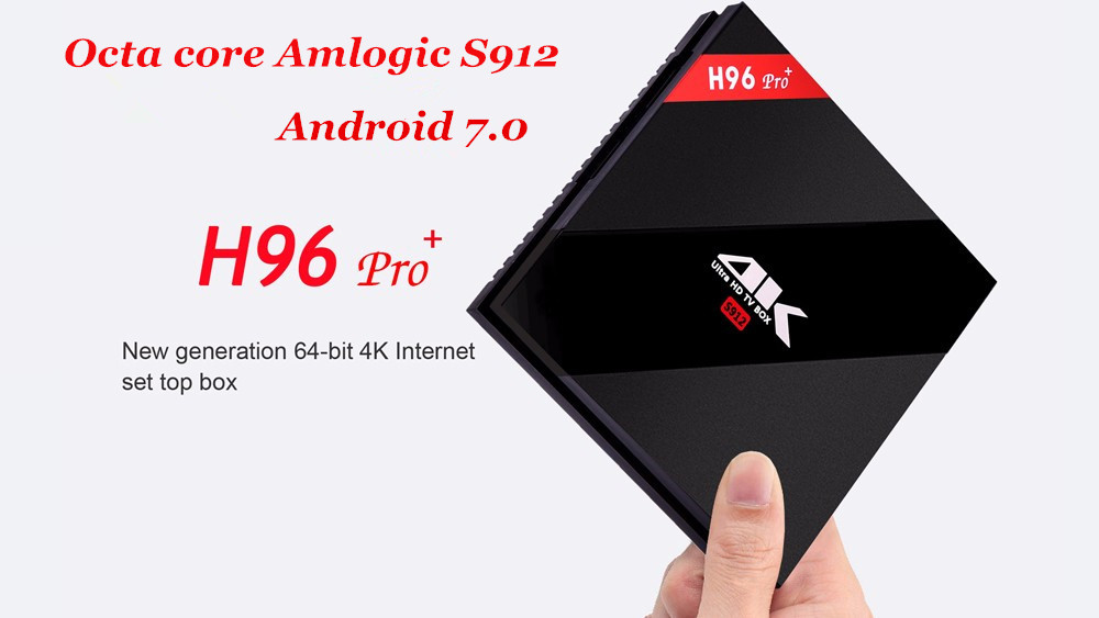 Смарт ТВ приставка Android TV BOX 4K H96 Pro+ 2G/16G - фото 3 - id-p66576440