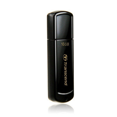 USB Флеш 16GB 2.0 Transcend TS16GJF350 черный, фото 2