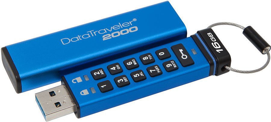 USB Флеш 16GB 3.1 Kingston DT2000/16GB металл, фото 2