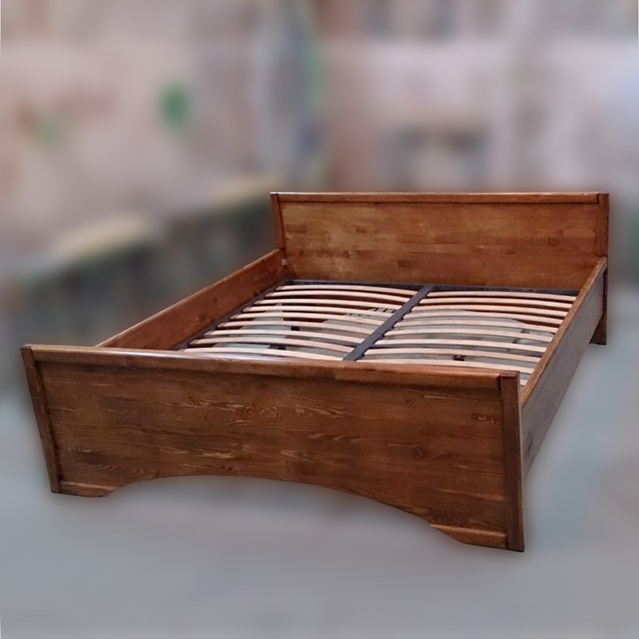 Кровать деревянная двуспальная - фото 1 - id-p69003513