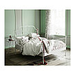 Кровать ЛЕЙРВИК белый 140х200 ИКЕА, IKEA, фото 4
