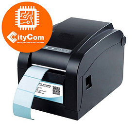 Принтер этикеток чеков 2 в 1 Xprinter XP-350B POS термопринтер чековый для магазинов, бутиков, кафе и др
