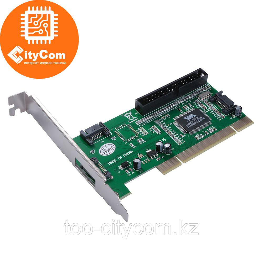 Контроллер плата PCI to Sata & IDE, расширитель портов SATA и IDE Арт.1049