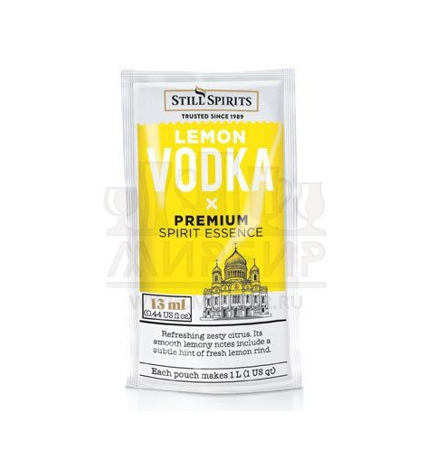 Эссенция Still Spirits Lemon Vodka 1L Sachet - фото 1 - id-p70299767