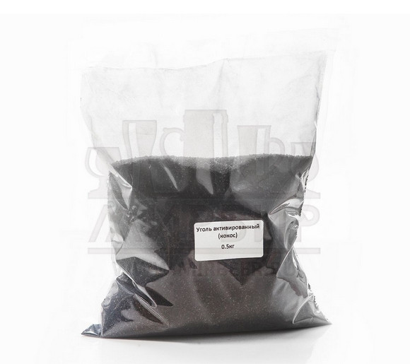 Уголь Кокосовый Активированный, Beervingem, 0.5 кг - фото 1 - id-p70299793
