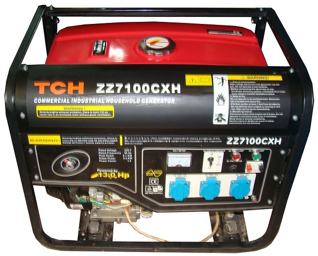 Генератор бензиновый ТСН ZZ 7100 СХН 5,8квт
