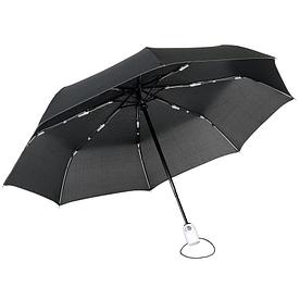 Складной зонт-автомат Streetlife | чёрный / белый