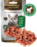 Деревенские Лакомства Ломтики ягненка нежные для кошек, 45гр