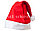 Новогодняя шапка красная с помпоном, шапочка деда мороза, фото 3
