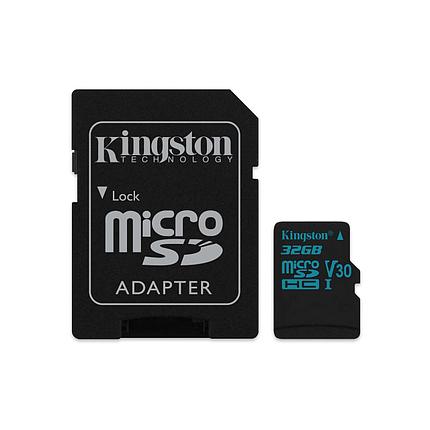 Карта памяти MicroSD 32GB Class 10 U3 Kingston SDCG2/32GB, фото 2