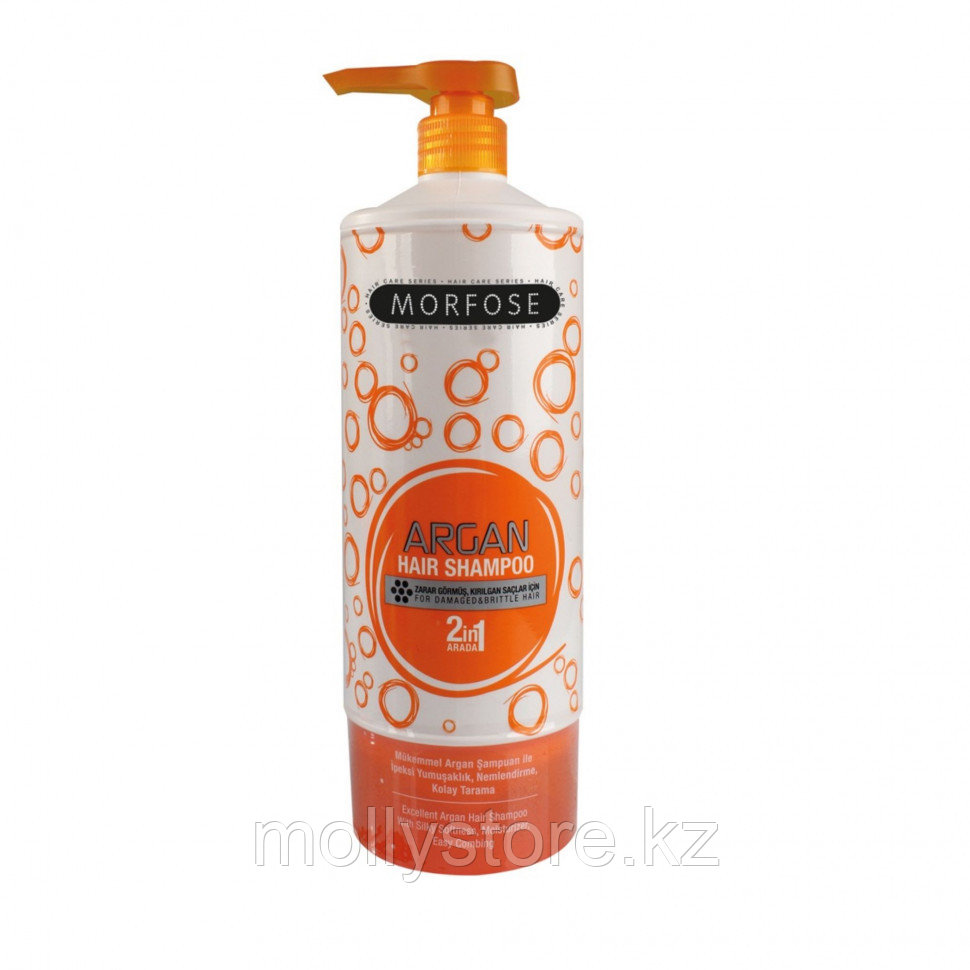 Morfose Argan Шампунь для поврежденных и ломких волос 1000 мл