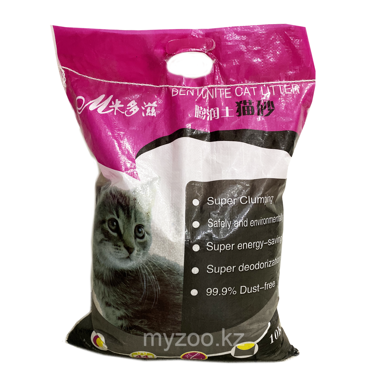 Cat Litter, Китайский Катсан, комкующийся наполнитель, уп. 10кг