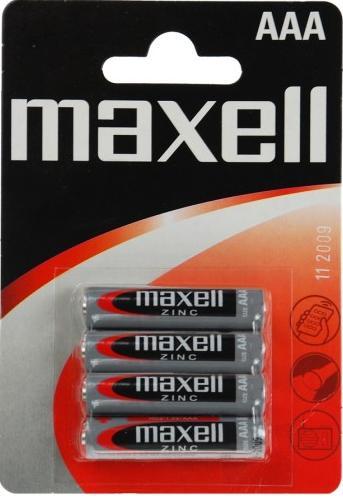 Батарейки солевые Maxell R03 (код12)