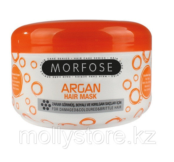 Morfose Argan Маска для поврежденных и ломких волос 500 мл