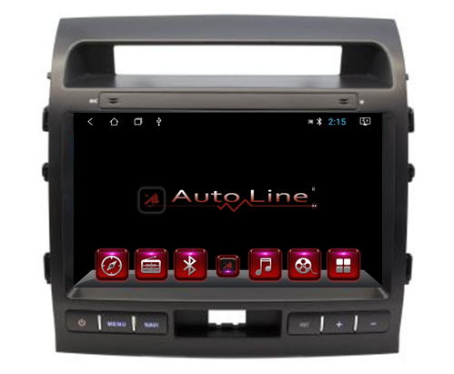 ANDROID 8.1.0 Toyota Land Cruiser 200 2007-2015  HD ЭКРАН 1024-600 ПРОЦЕССОР 8 ЯДЕР (OCTA CORE)