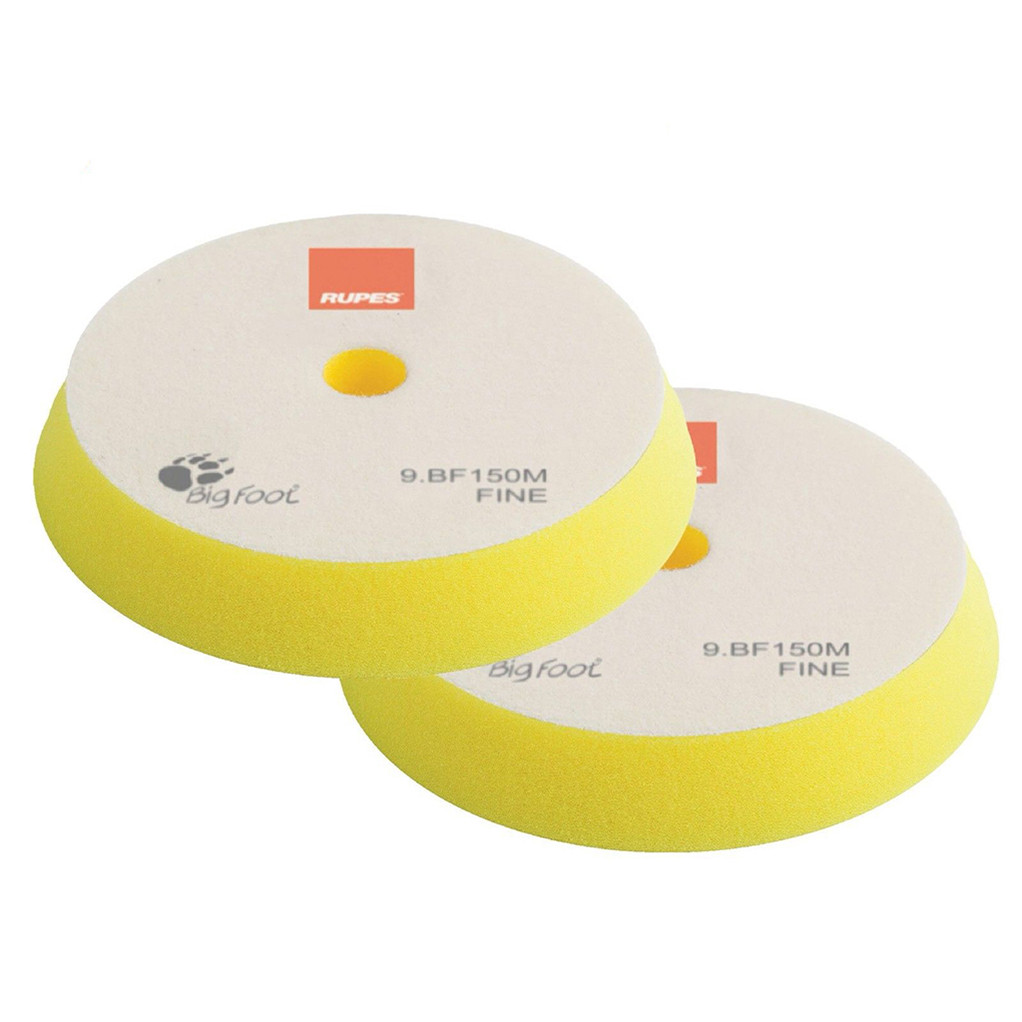 Полировальный круг антиголограммный желтый 150 мм Rupes