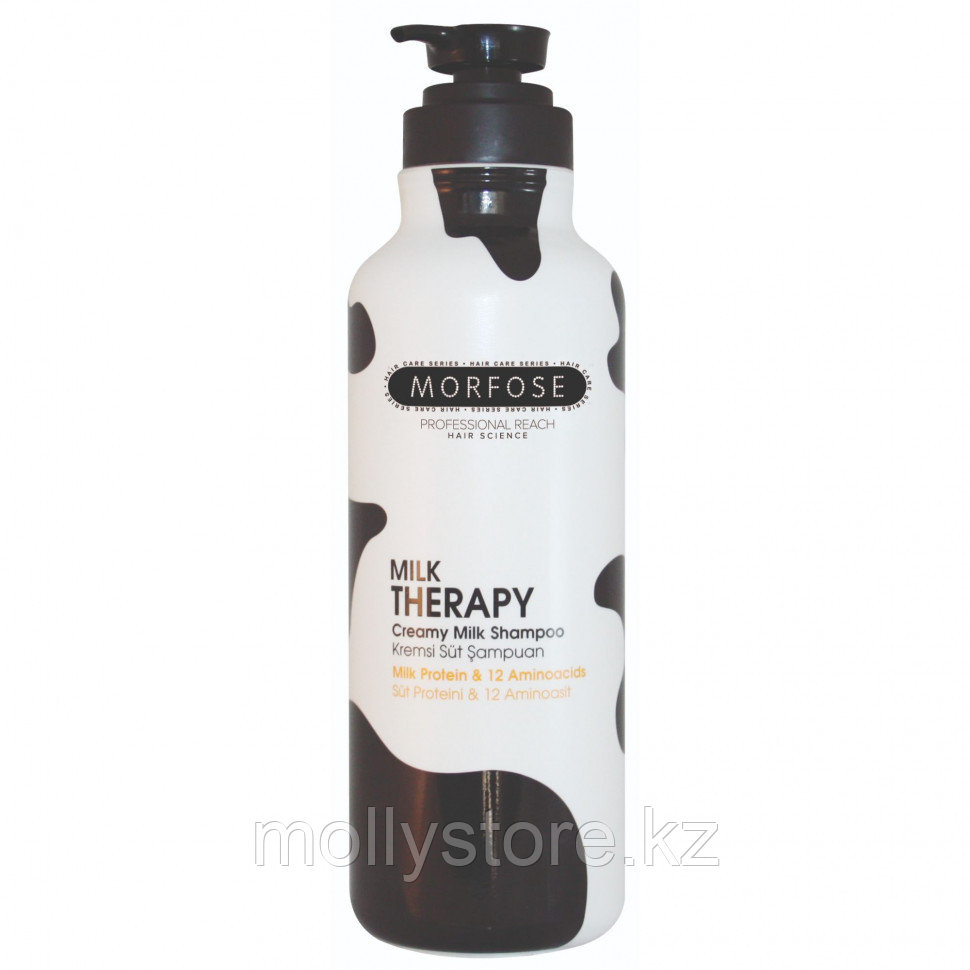 Morfose Milk Therapy Шампунь-крем Молочный Коктейль для сухих и ломких волос 1000 мл