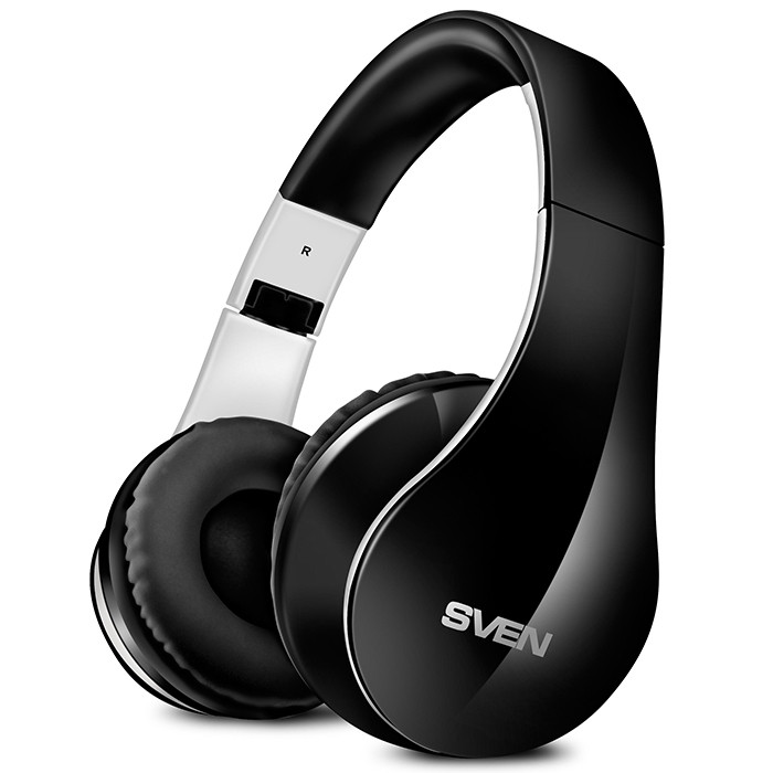 SVEN SV-012694 AP-B450MV Наушники накладные с микрофоном беспроводные Bluetooth стерео, черные