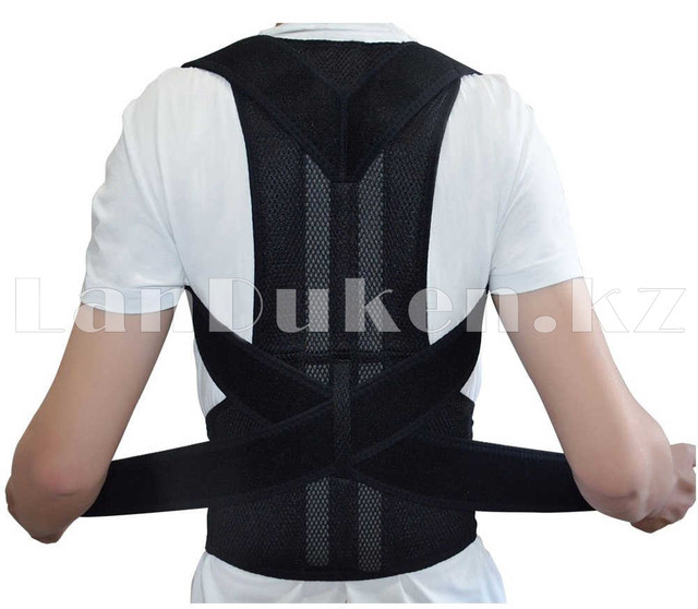 Korrektor osanki ortopedicheskij elastichnyj na lipuchkah S-M-L-XL-XXL Корректор осанки ортопедический эластичный на липучках S-M-L-XL-XXL