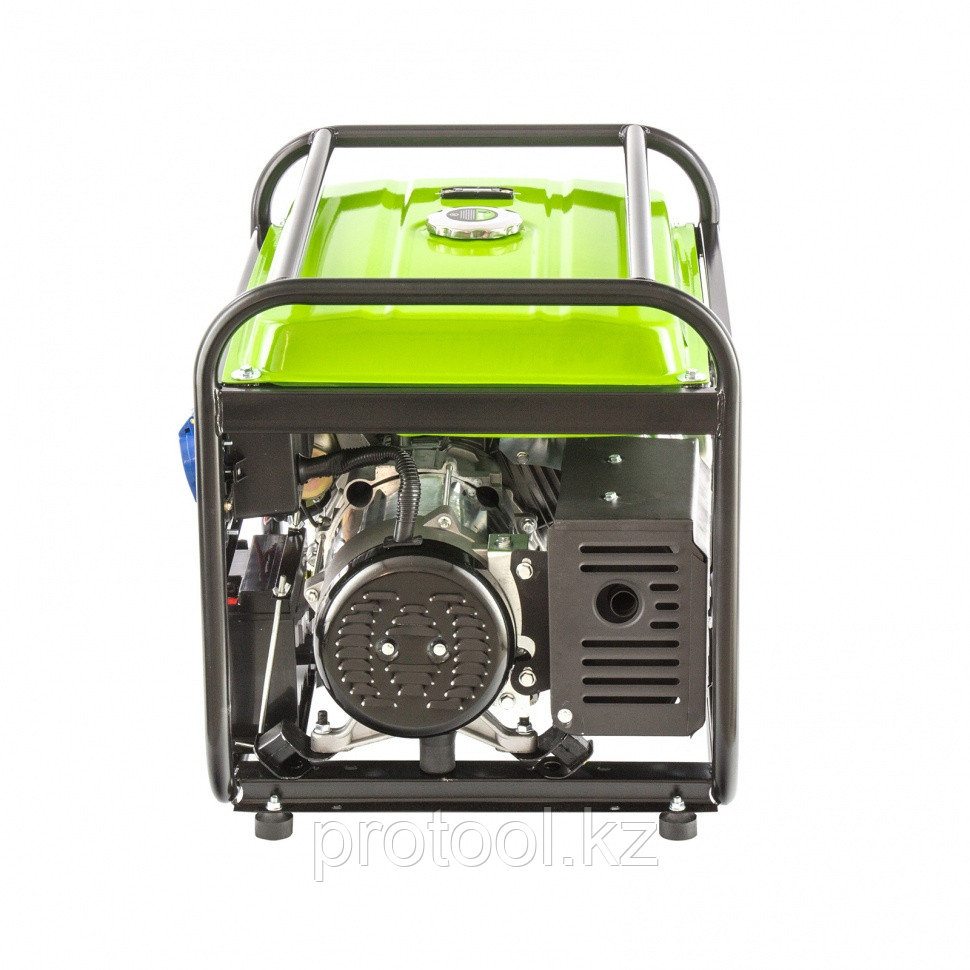 Генератор бензиновый БС-8000Э, 6,6 кВт, 230В, 4-х такт., 25 л, электростартер// Сибртех - фото 6 - id-p70421905