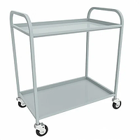 Тележка официантская ТОО-2 окраш., 800(835)х500(535)х925