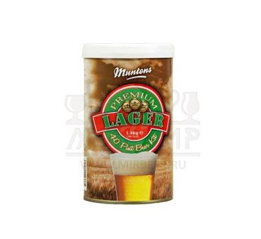 Muntons Lager, 1,5 кг. (..до ноябрь 2020г.)