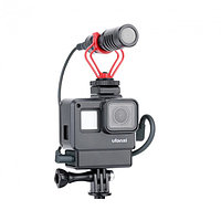 Рамка Vlogging Case V2 для GoPro HERO7,HERO6,HERO5 Black с отсеком для адаптера микрофона Ulanzi 1280