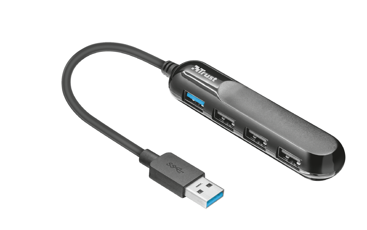 TRUST Aiva Разветвитель USB 4 PORT USB 3.1