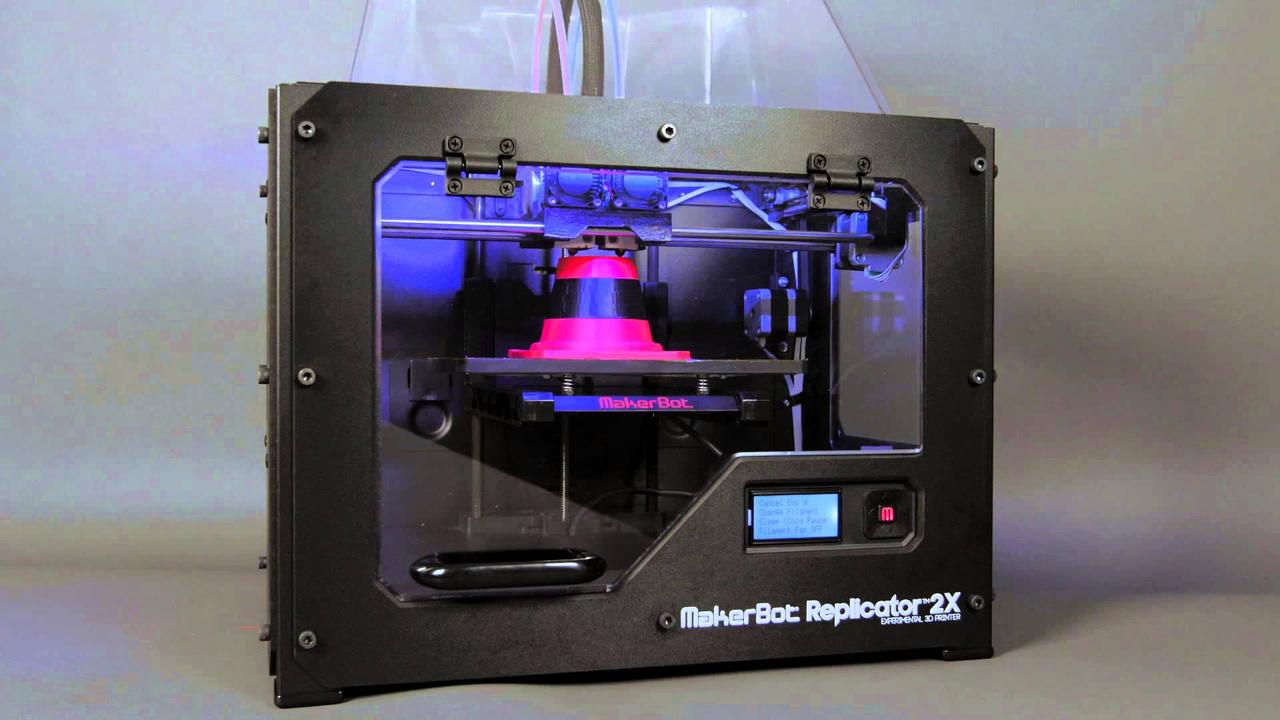 3D принтер MakerBot Replicator 2X - фото 2 - id-p70426507